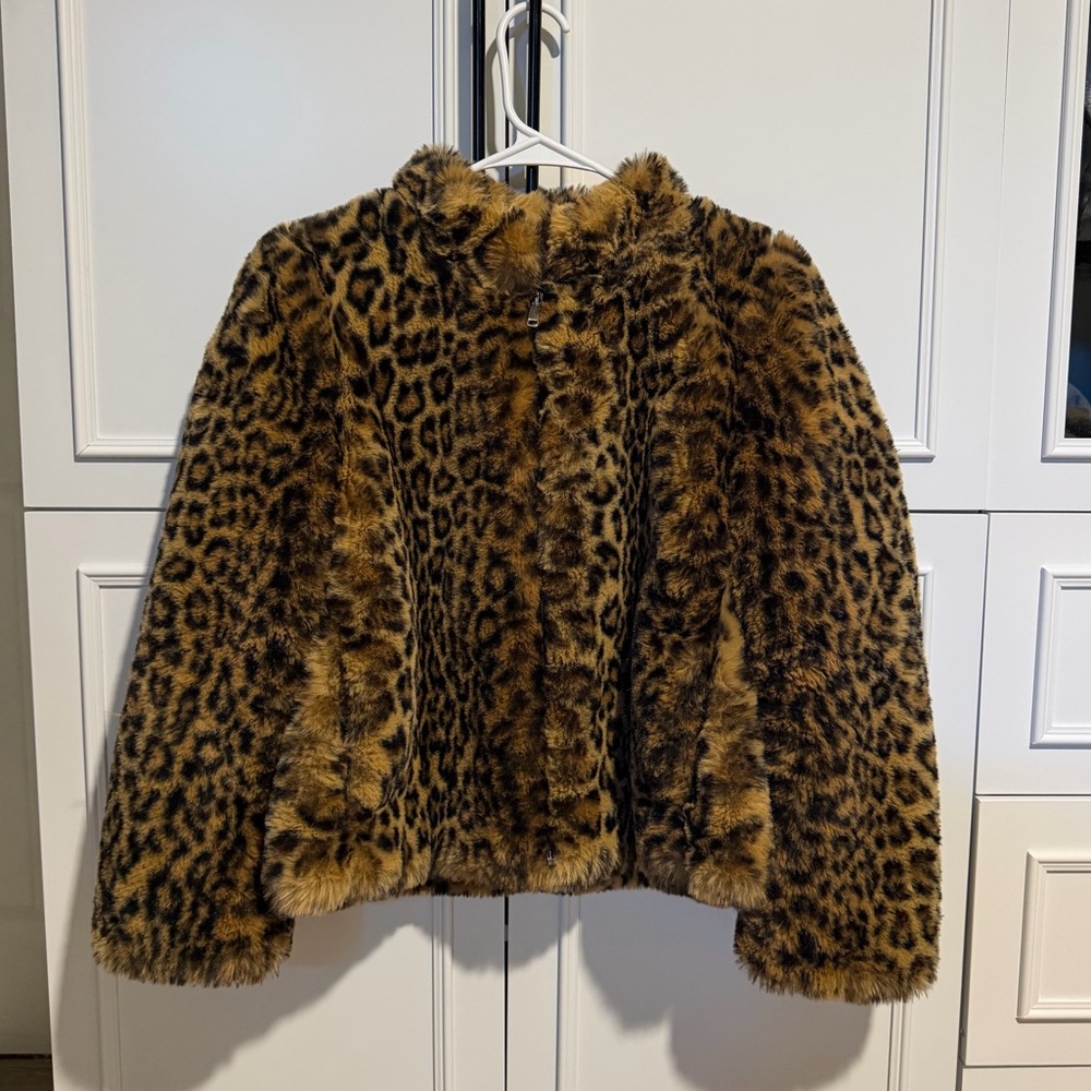 ZARA TRF Collection Leopard Jacket - image 1